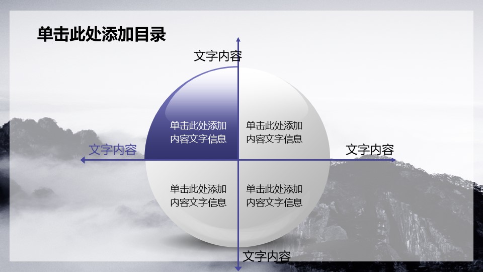 公安警察机关报告幻灯片模板