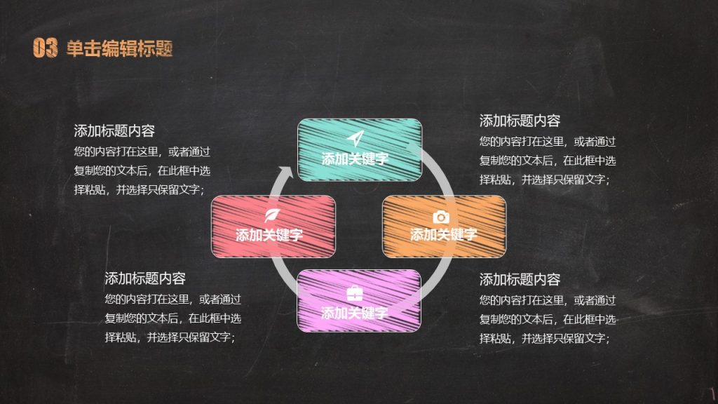 手绘毕业论文答辩PPT模板
